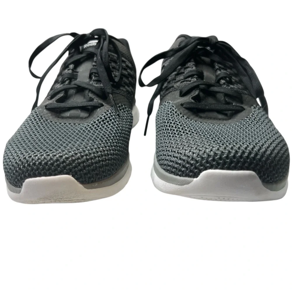 Reebok Mens PT Prime Runner Sneaker Size 12 Black Gravel Athletic Knit Sneakers - Picture 2 of 11
